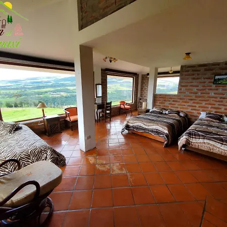 Balcon Al Cotopaxi Hosteria Sangolqui Exterior photo