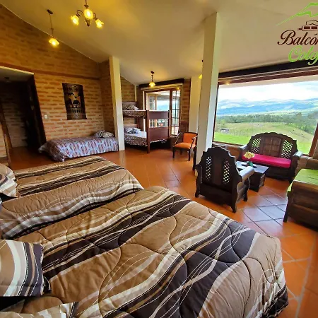 Balcon Al Cotopaxi Hosteria Sangolqui Exterior photo